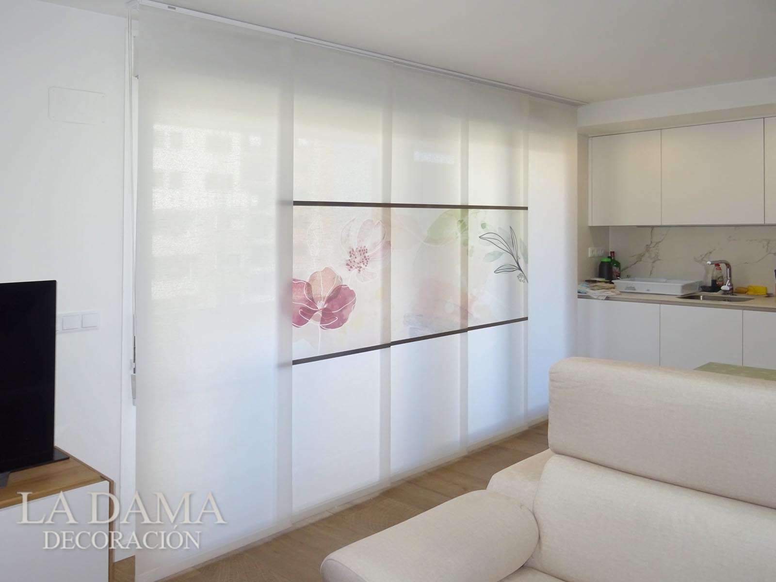 Panel japonés fotográfico