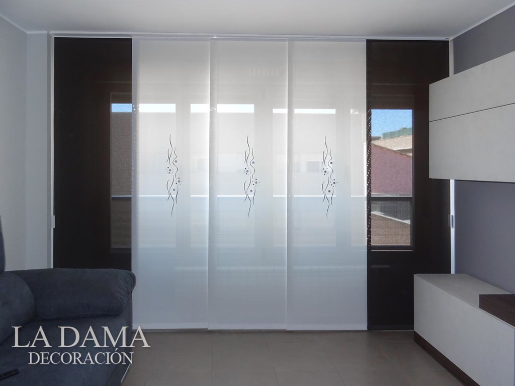 Paneles japoneses de screen bordado