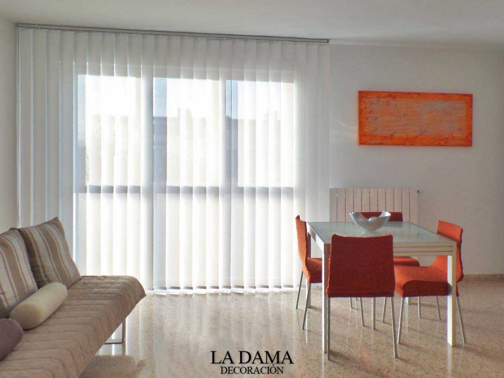 Cortina de Salón en Blanco