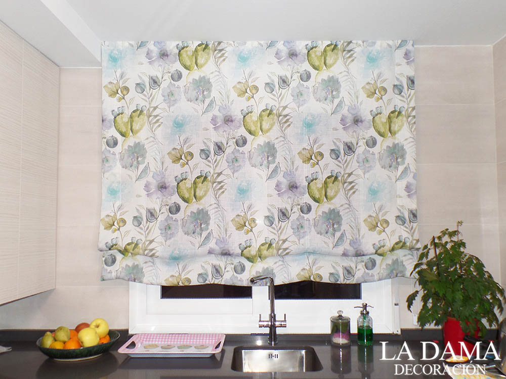 Estor Estampado para Cocina