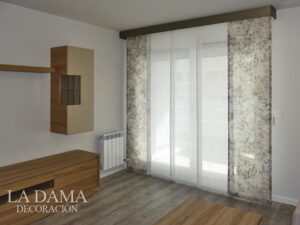 PANEL JAPONES ESTAMPADO SALON