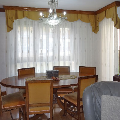 Cortinas de fuelles y palones