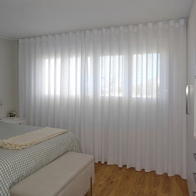 Cortinas de dormitorios moderno