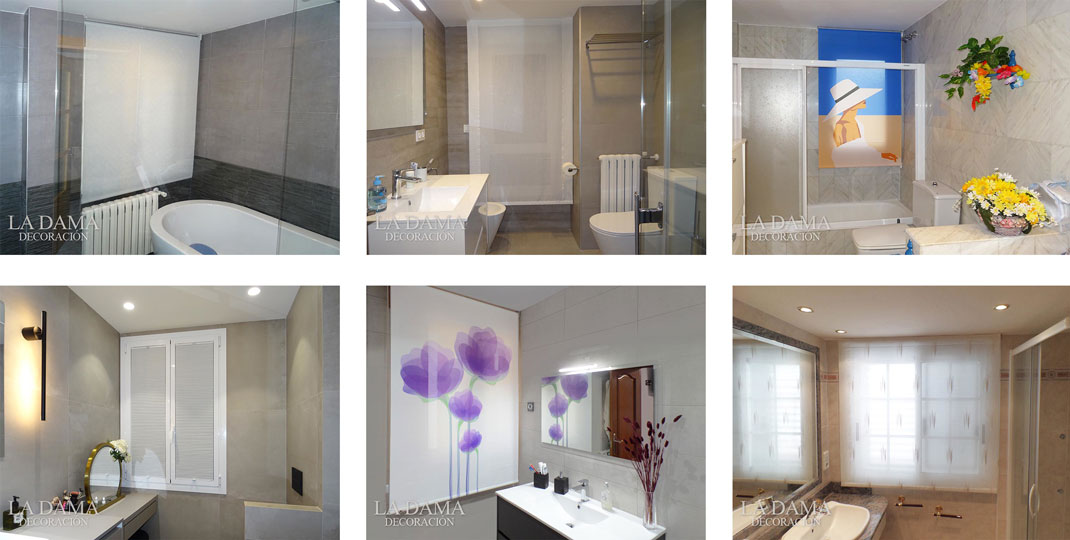 Fotografías de cortinas para baño